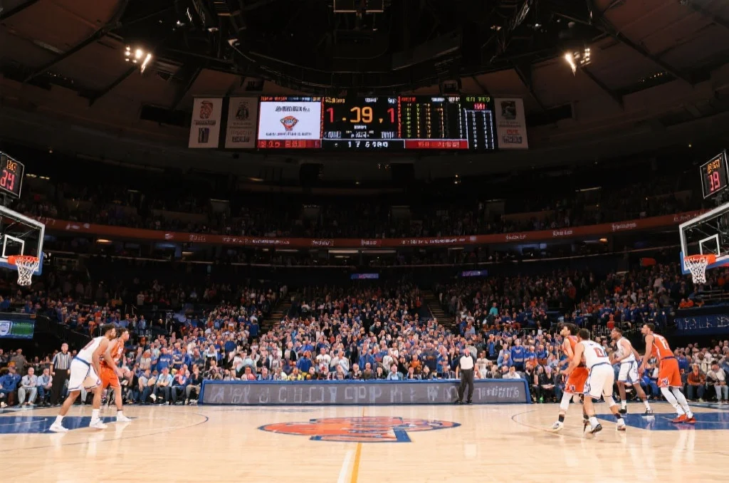 NBA比赛的激烈场景